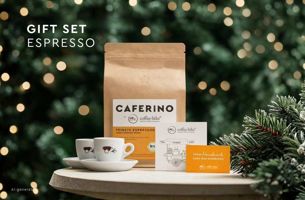 Gift set espresso from Coffee-Bike.