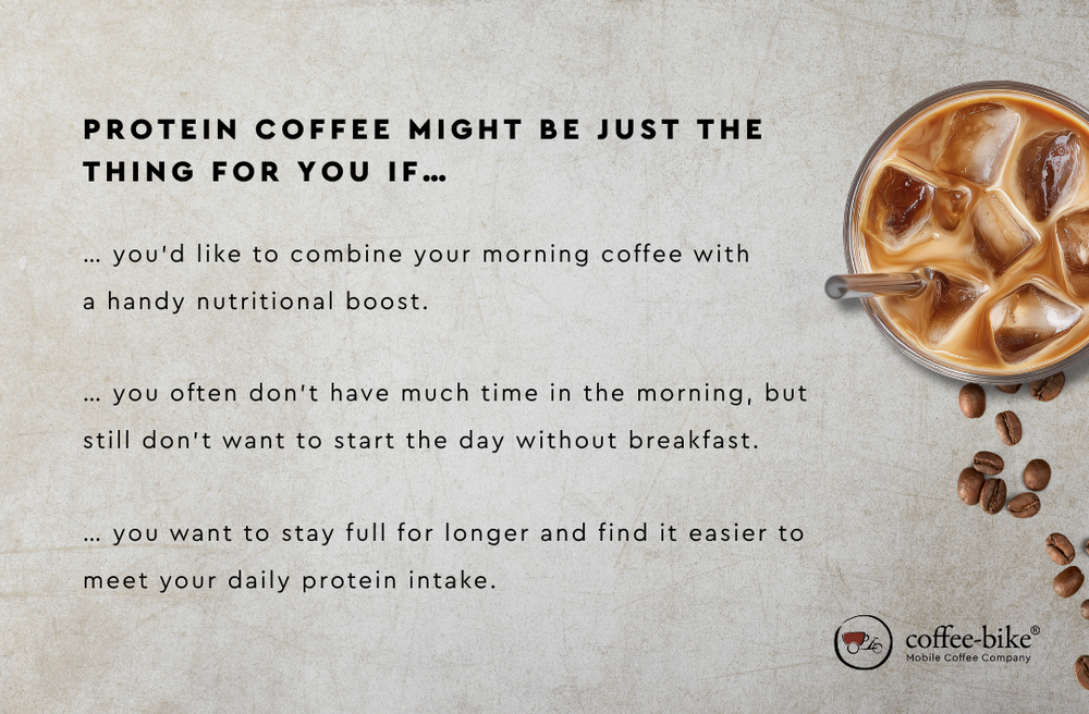 A list of who would benefit from drinking protein coffee