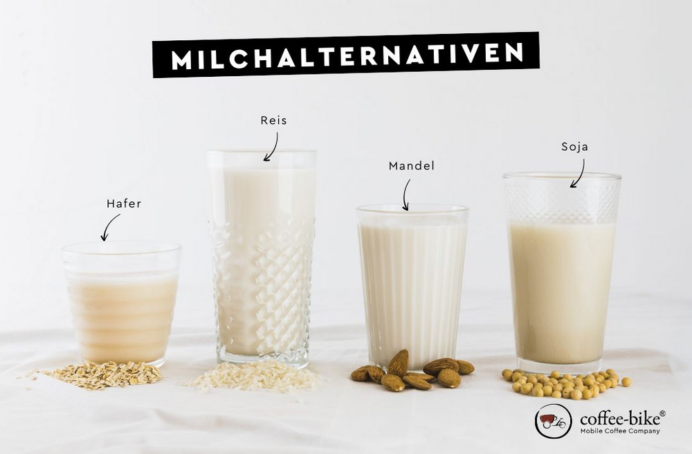 Überblick der beliebtesten Milchalternativen