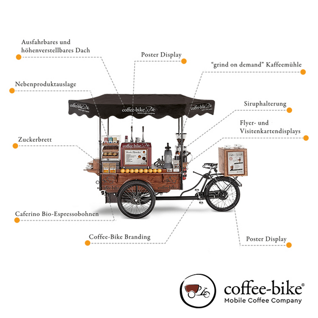 coffee and bike